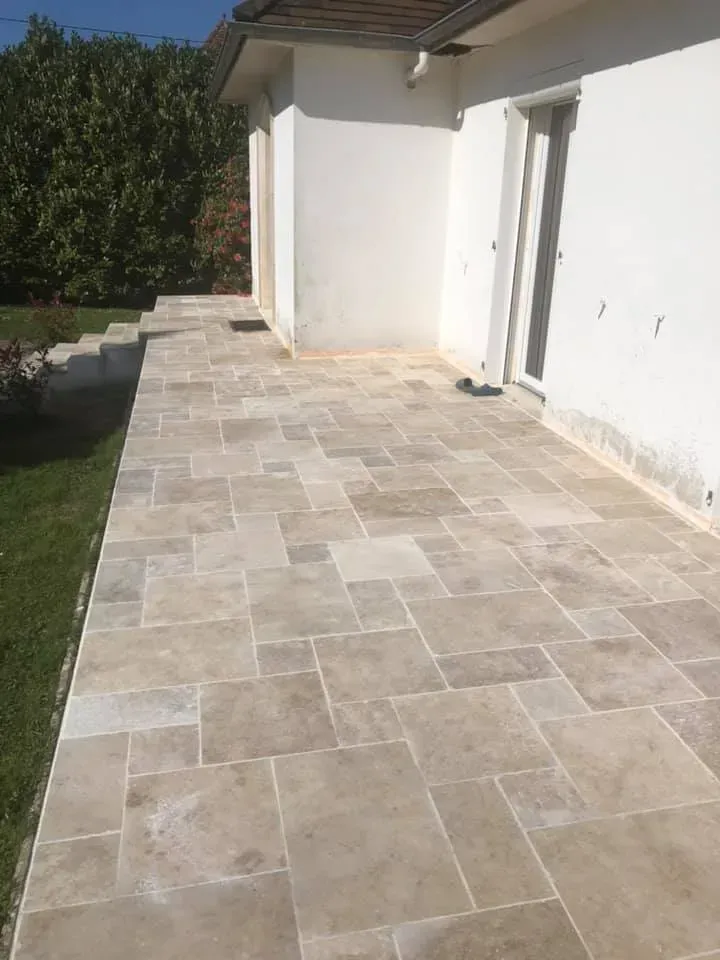 Terrasse après
